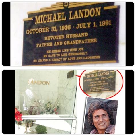 where is michael landon buried